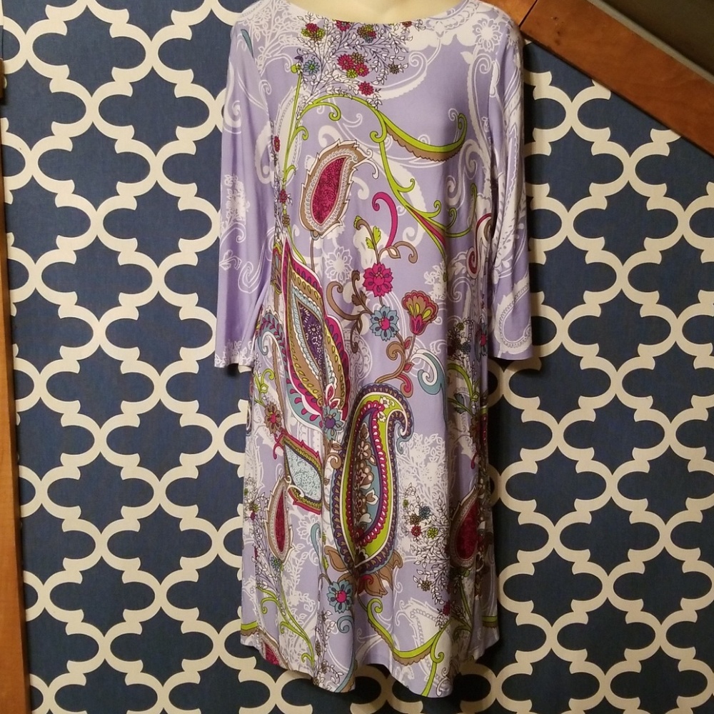 Womens 14 london times modern paisley‎ dress